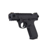 Страйкбольний пістолет Action Army AAP01C Shinobi GBB Full/Semi Auto чорний